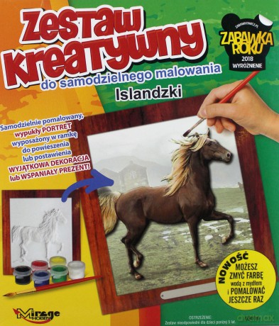 Zestaw Kreatywny do malowania - Koń Islandzki