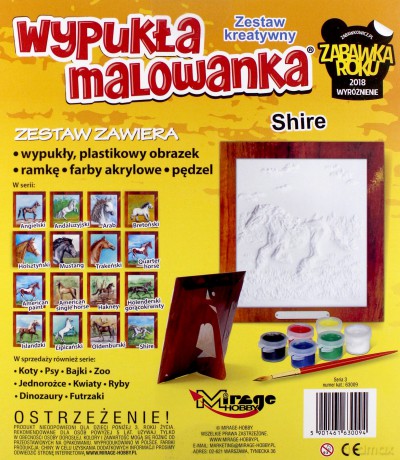 Zestaw Kreatywny do malowania - Koń Shire