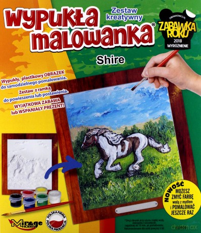 Zestaw Kreatywny do malowania - Koń Shire