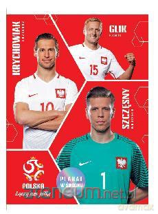 Zeszyt A5/16K kratka PZPN + plakat (20 szt)