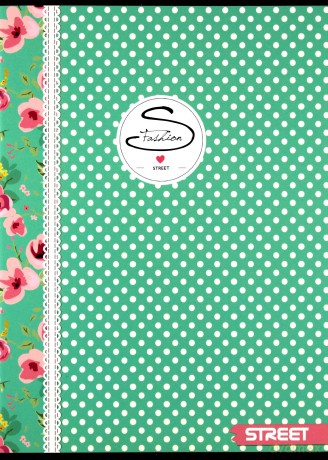 Zeszyt A5/54K linia Flowers (10 szt)