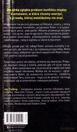 Zła córka - Joy Fielding [KSIĄŻKA]