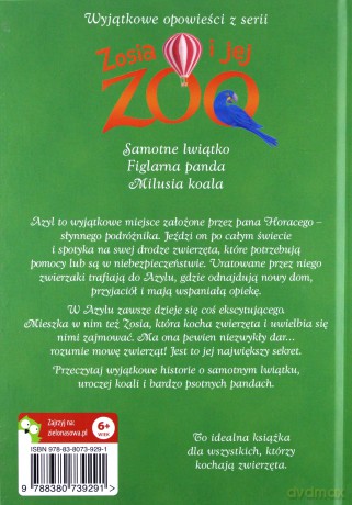 Zosia i jej zoo. Ulubione zwierzaki Zosi - Amelia Cobb [KSIĄŻKA]