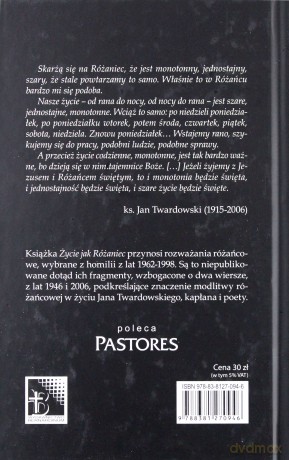 Życie jak różaniec. Rozważania - Jan Twardowski [KSIĄŻKA]