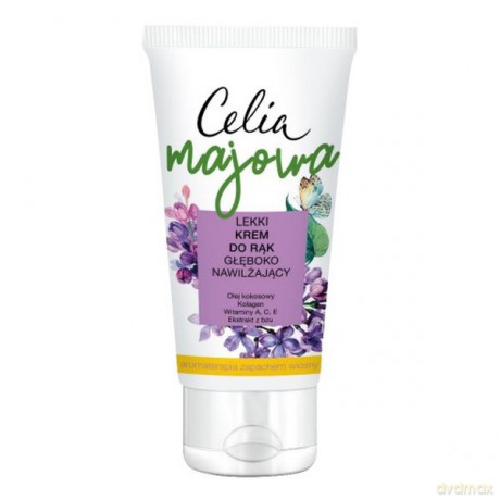 Celia Majowa Lekki krem do rąk głęboko nawilżający 80 ml