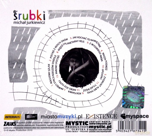 Śrubki: Śrubki (Michał Jurkiewicz) (digipack) [CD]