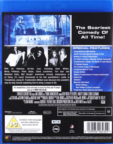 Young Frankenstein (Młody Frankenstein) [Blu-Ray]