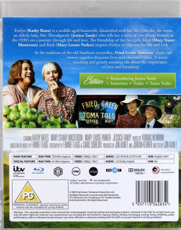 Fried Green Tomatoes At The Whistle Stop Cafe (Smażone zielone pomidory) [Blu-Ray]