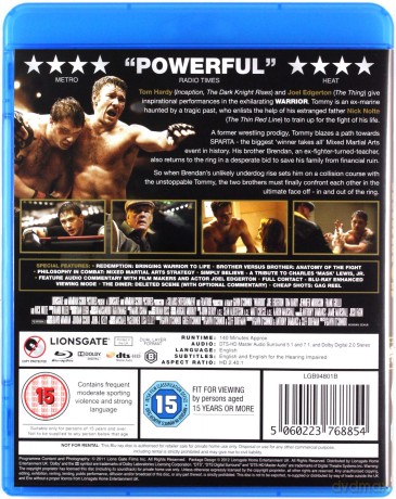 Warrior (Wojownik) [Blu-Ray]