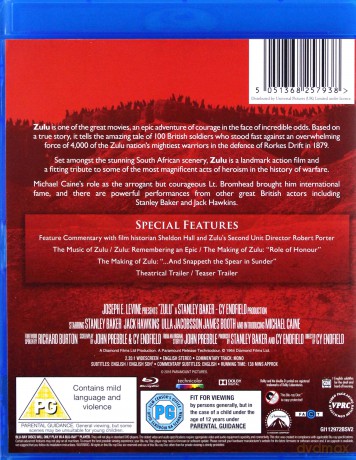 Zulu (50th Anniversary) [Blu-Ray]