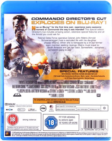 Commando (Komando) (Director's Cut) [Blu-Ray]