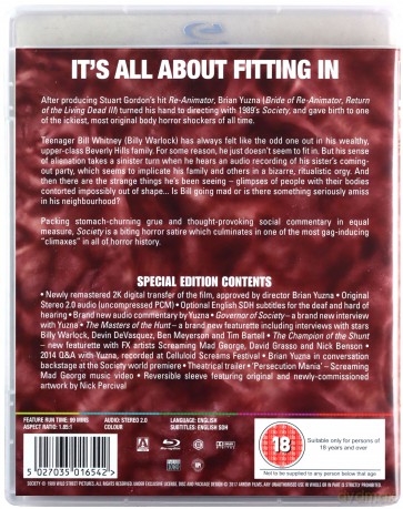 Society (Towarzystwo) [Blu-Ray]