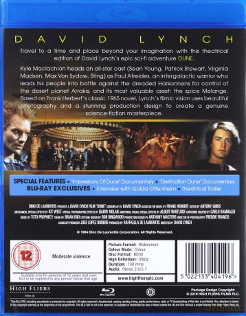 Dune (Diuna) [Blu-Ray]