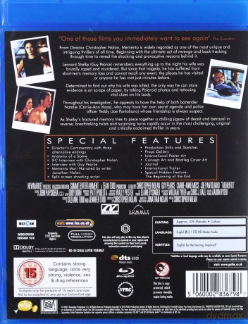 Memento [Blu-Ray]