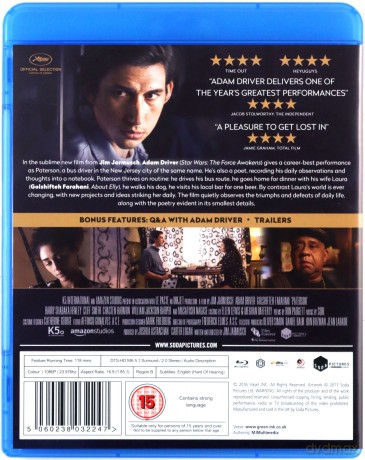 Paterson [Blu-Ray]