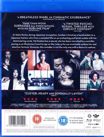 The Handmaiden (Służąca) [Blu-Ray]