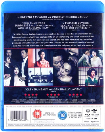 The Handmaiden (Służąca) [Blu-Ray]