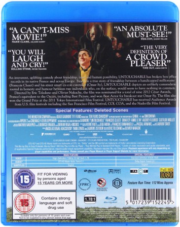 Untouchable (Nietykalni) [Blu-Ray]