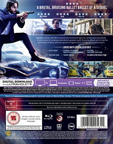 John Wick Chapter 2 [Blu-Ray]