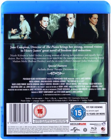 The Portrait of a Lady (Portret damy) [Blu-Ray]