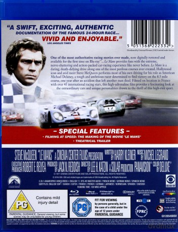 Le Mans [Blu-Ray]