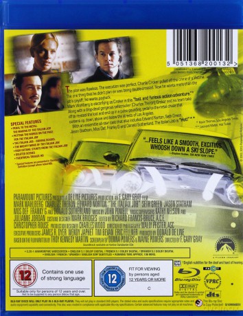 The Italian Job (Włoska robota) [Blu-Ray]