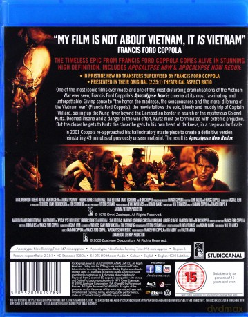 Apocalypse Now (Czas Apokalipsy) [Blu-Ray]