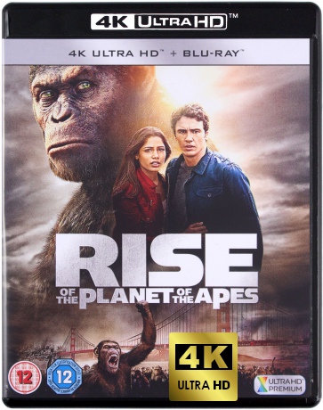 Rise of the Planet of the Apes (Geneza planety małp) [Blu-Ray 4K]+[Blu-Ray]