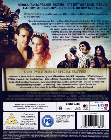 The Princess Bride (Narzeczona dla Księcia) [Blu-Ray]