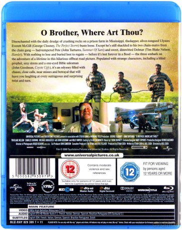 O Brother, Where Art Thou? (Bracie, gdzie jesteś?) [Blu-Ray]