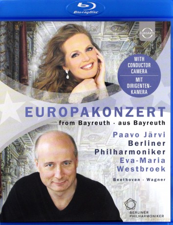 Westbroek & Berliner Philharmoniker & Jarvi: Euroarts - Berliner Philharmoniker - Europakonzert 2018 - From The Markgräfliches Theater Bayreuth - Parvo Jarvi [Blu-Ray]