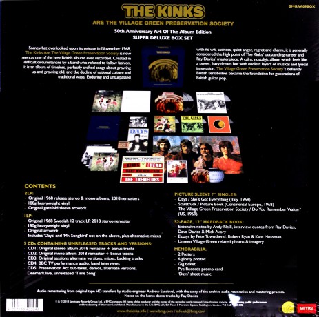 The Kinks: The Kinks Are The Village Green Preservation Society [11xWinyl]