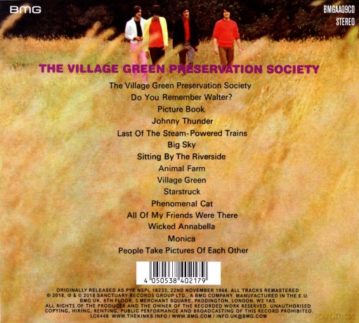 The Kinks: The Kinks Are The Village Green Preservation Society [CD]