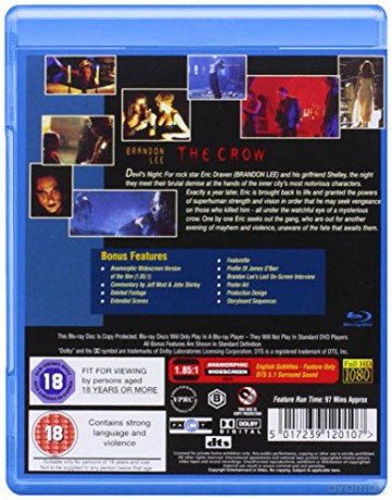The Crow (Kruk) [Blu-Ray]