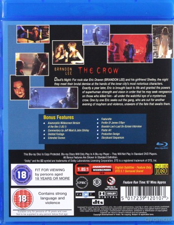 The Crow (Kruk) [Blu-Ray]