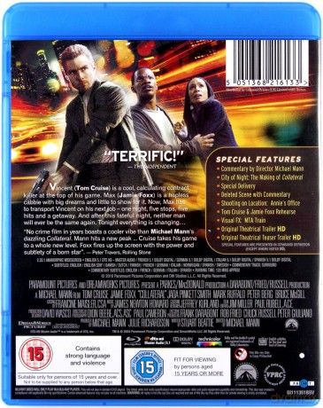 Collateral (Zakładnik) (Special Edition) [Blu-Ray]