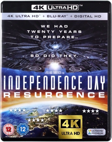 Independence Day: Resurgence (Dzień Niepodległości. Odrodzenie) [Blu-Ray 4K]+[Blu-Ray]