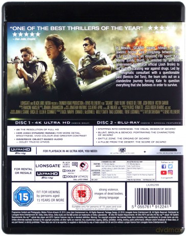 Sicario [Blu-Ray 4K]+[Blu-Ray]