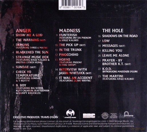 Tech N9ne: K.O.D. (digipack) [CD]