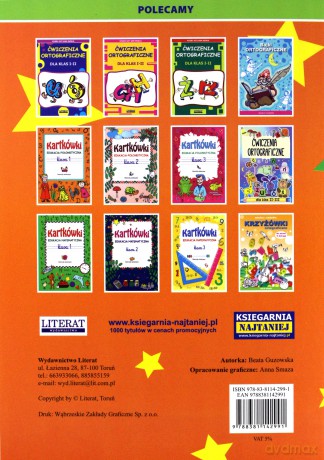 Ćwiczenia ortograficzne dla klas 1-2. Ń-ci [KSIĄŻKA]