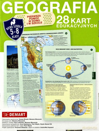 Karty edukacyjne. Geografia