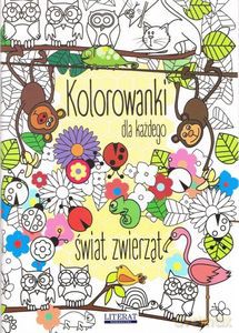 Kolorowanki dla każdego. Świat zwierząt [KSIĄŻKA]