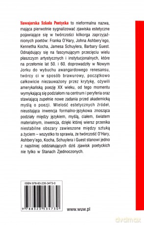 Poeci Szkoły Nowojorskiej - Kacper Bartczak [KSIĄŻKA]