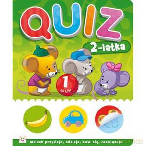 Quiz 2 latka Część 1 - Agnieszka Bator [KSIĄŻKA]