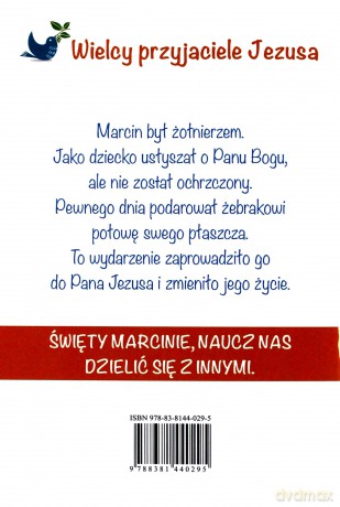 Wielcy przyjaciele Jezusa. Historia św. Marcina - Francesca Fabris [KSIĄŻKA]