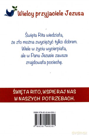 Wielcy przyjaciele Jezusa. Historia św. Rity z Cascii - Francesca Fabris [KSIĄŻKA]