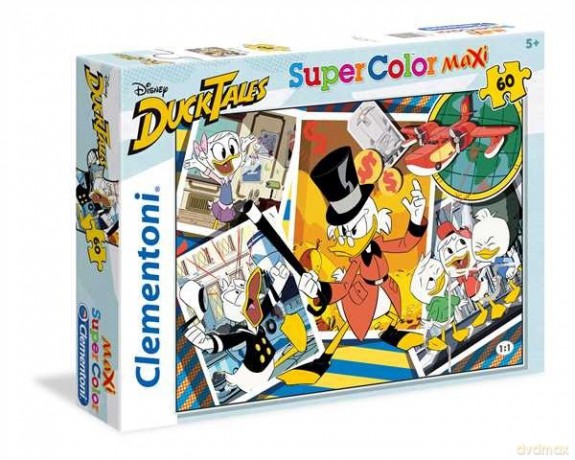 CLEMENTONI 60 el. MAXI Super Kolor Kacze Opowieści [PUZZLE]