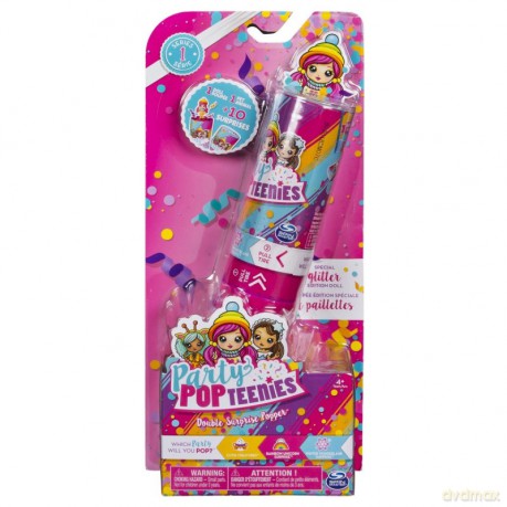 Figurki PARTY POPTEENIES Podwójna wystrzałowa niespodzianka [FIGURKA]
