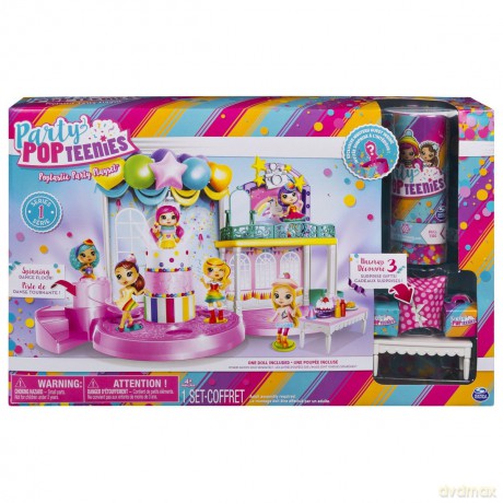 Figurki PARTY POPTEENIES Super impreza, Zestaw z akcesoriami [FIGURKA]