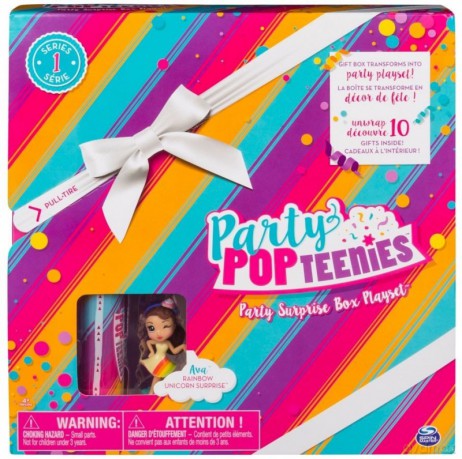 Figurki PARTY POPTEENIES Zestaw przyjęcie niespodzianka, Ava [FIGURKA]